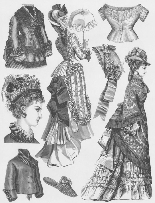 Victorian Fashions A Pictorial Archive 965 Illustrations - photo 19