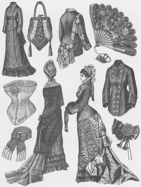 Victorian Fashions A Pictorial Archive 965 Illustrations - photo 21