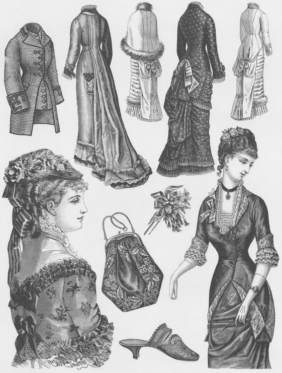 Victorian Fashions A Pictorial Archive 965 Illustrations - photo 23