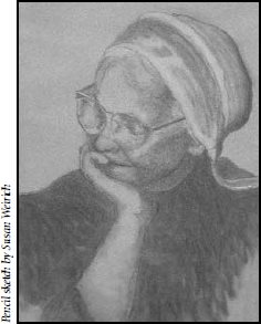 This pencil sketch of Barb Hostetler hangs in the Mount Eaton Care Center Barb - photo 9