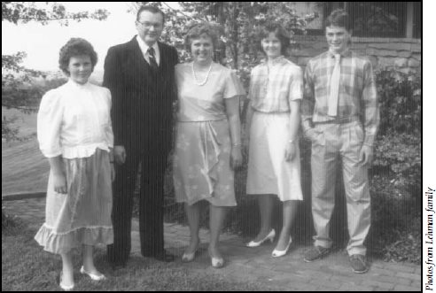 The Lehman family in 1987 Standing left to right are Bev Elton Phyllis - photo 12