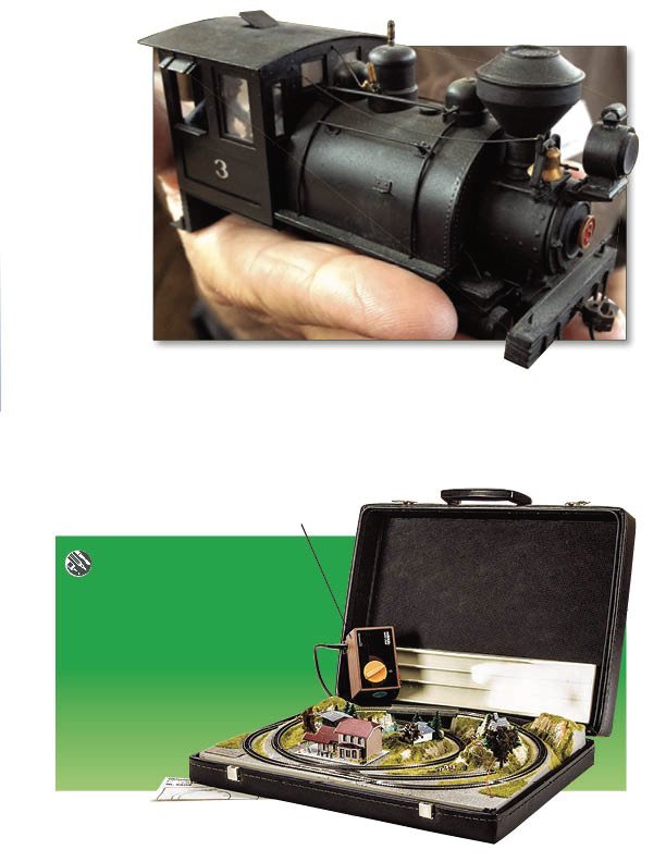 The ready-made scenery and speed controller fit neatly into this briefcase u - photo 9