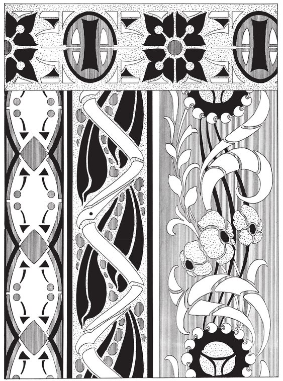 Art Nouveau Stencil Designs - photo 9