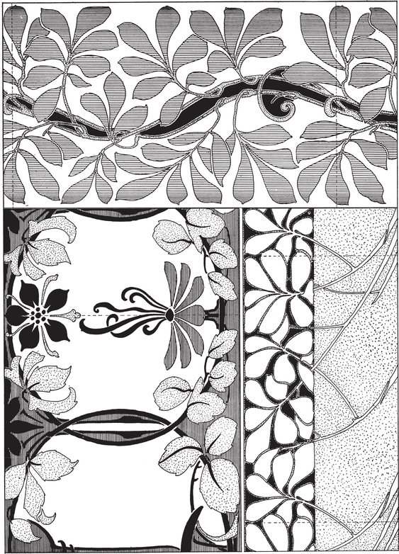 Art Nouveau Stencil Designs - photo 13