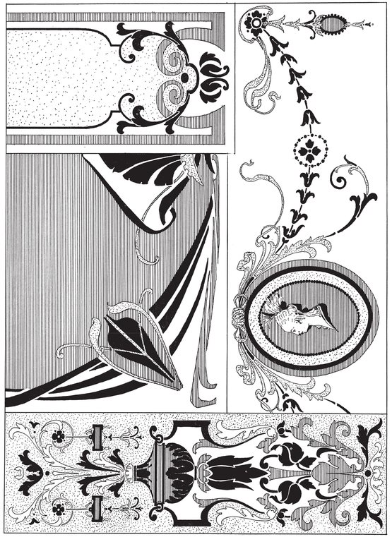 Art Nouveau Stencil Designs - photo 19