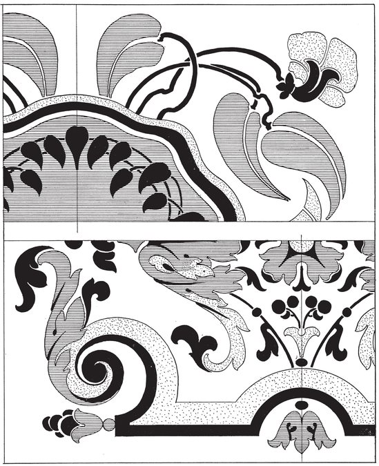 Art Nouveau Stencil Designs - photo 20