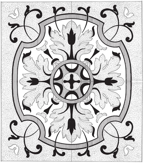 Art Nouveau Stencil Designs - photo 21