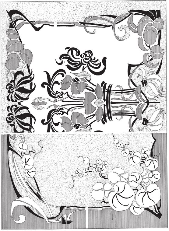 Art Nouveau Stencil Designs - photo 22