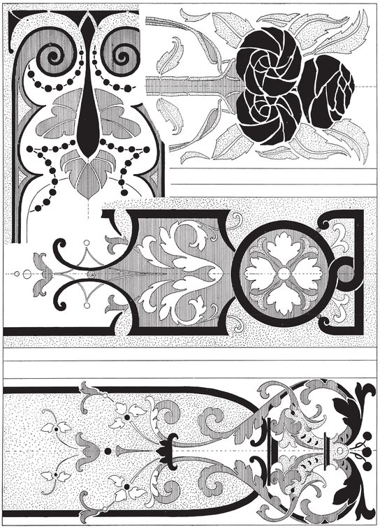 Art Nouveau Stencil Designs - photo 23