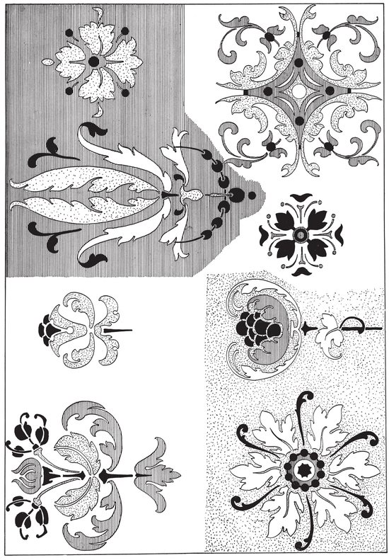 Art Nouveau Stencil Designs - photo 28