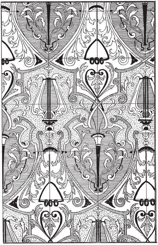 Art Nouveau Stencil Designs - photo 29