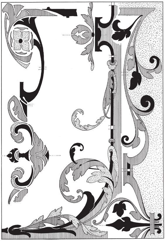 Art Nouveau Stencil Designs - photo 31