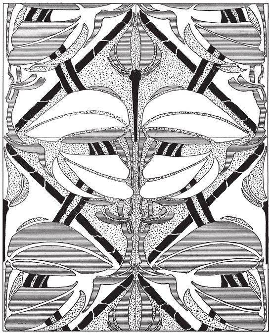 Art Nouveau Stencil Designs - photo 34