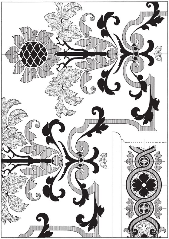 Art Nouveau Stencil Designs - photo 35