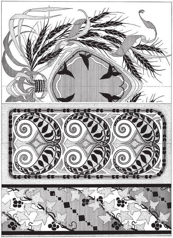 Art Nouveau Stencil Designs - photo 37