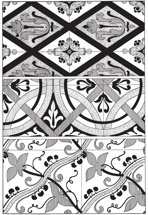 Art Nouveau Stencil Designs - photo 42