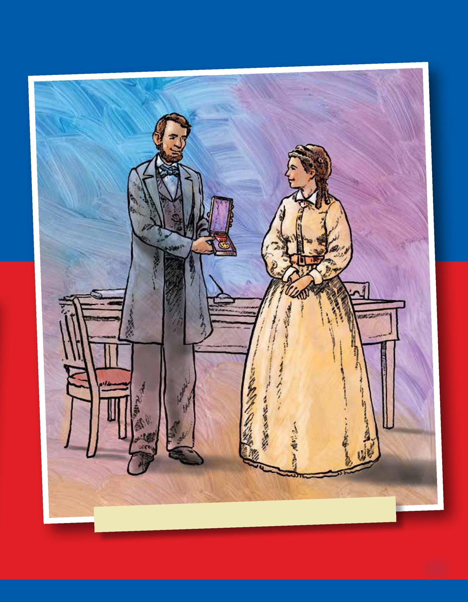 Clara received a medal from President Lincoln After the war Clara took a - photo 14