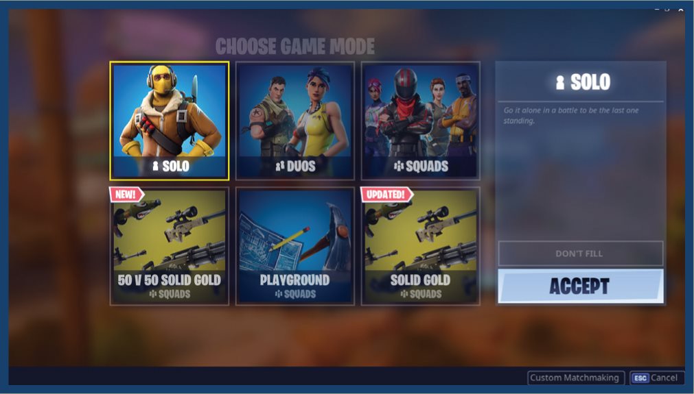 Fortnite Battle Royale has three permanent game play modesSolo Duos and - photo 9