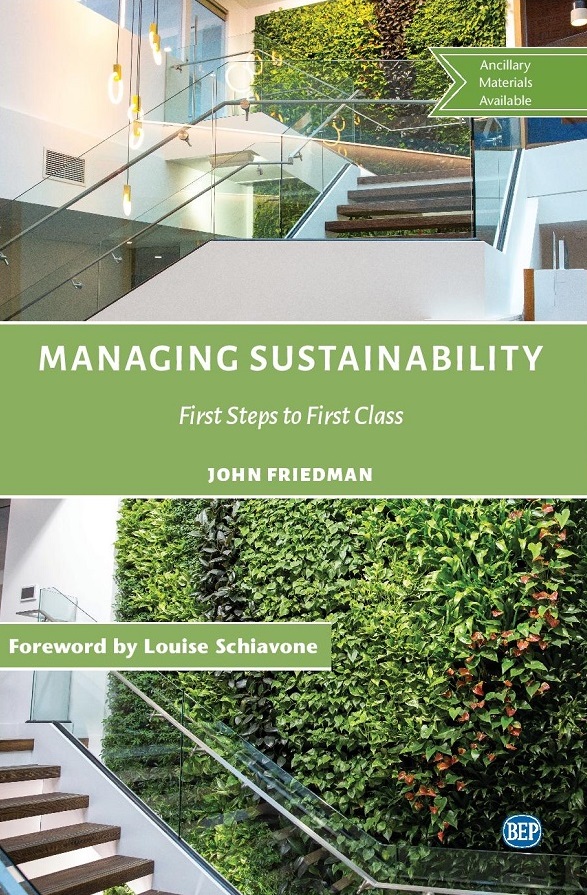 Managing Sustainability Managing Sustainability First Steps to First Class - photo 1