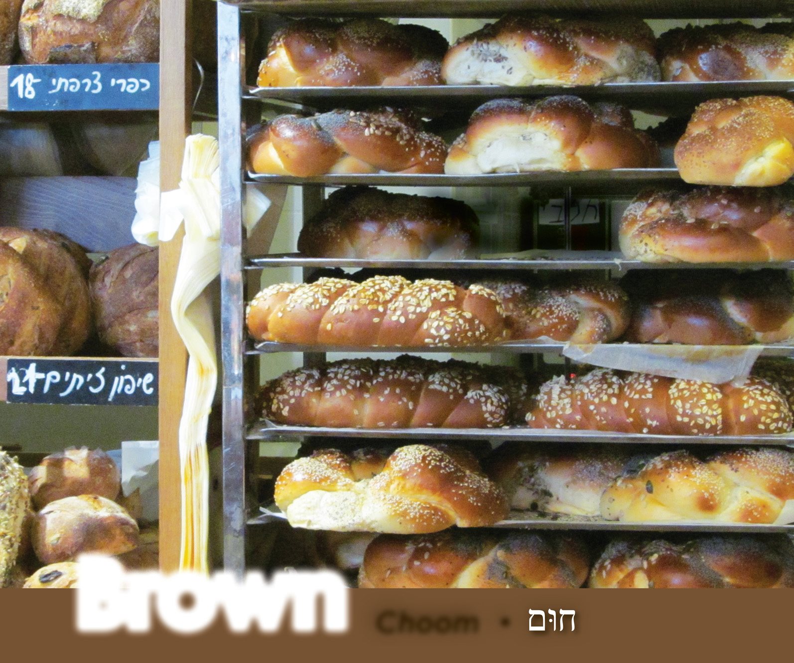 Brown Choom Fresh challah at the market A cow in the Golan - photo 18