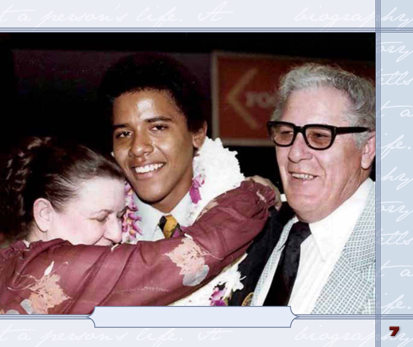 Baracks grandparents helped raise him Barack worked very hard in school He - photo 9