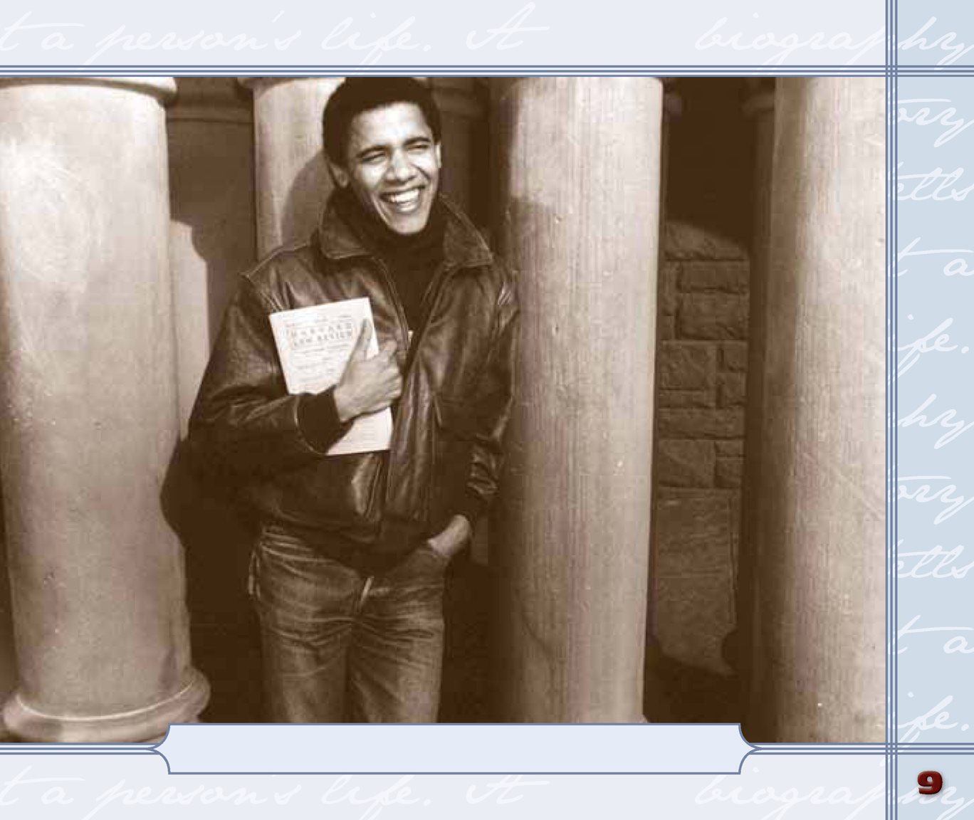 This is Barack when he was learning to be a lawyer Barack met Michelle at - photo 11