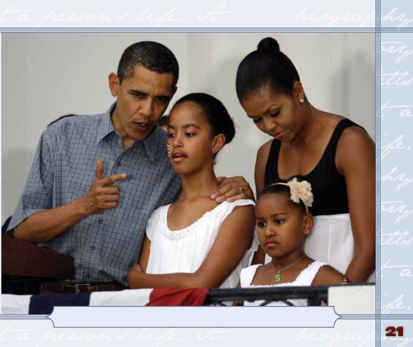 The Obamas spend family time together in the White House college KOL-ij - photo 23