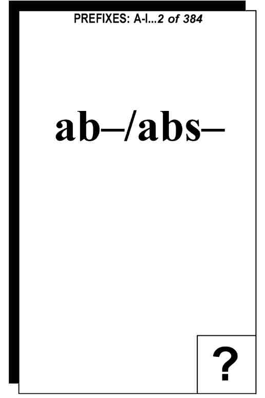 SAT Test Prep Word Roots Review--Exambusters Flash Cards--Workbook 6 of 9 SAT Exam Study Guide - photo 4