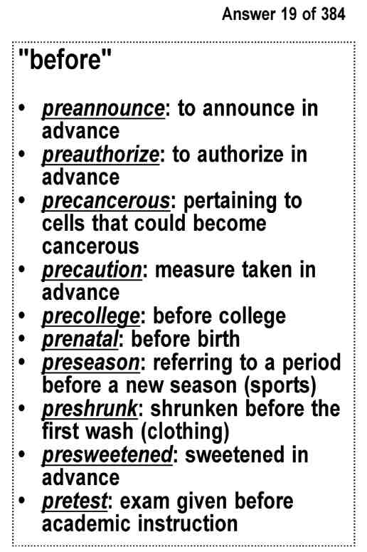 SAT Test Prep Word Roots Review--Exambusters Flash Cards--Workbook 6 of 9 SAT Exam Study Guide - photo 40