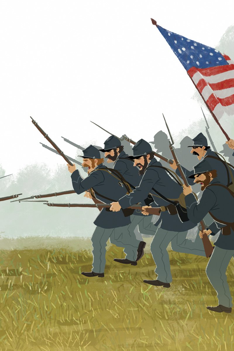 The Union Army fought to keep the United States from breaking apart - photo 24