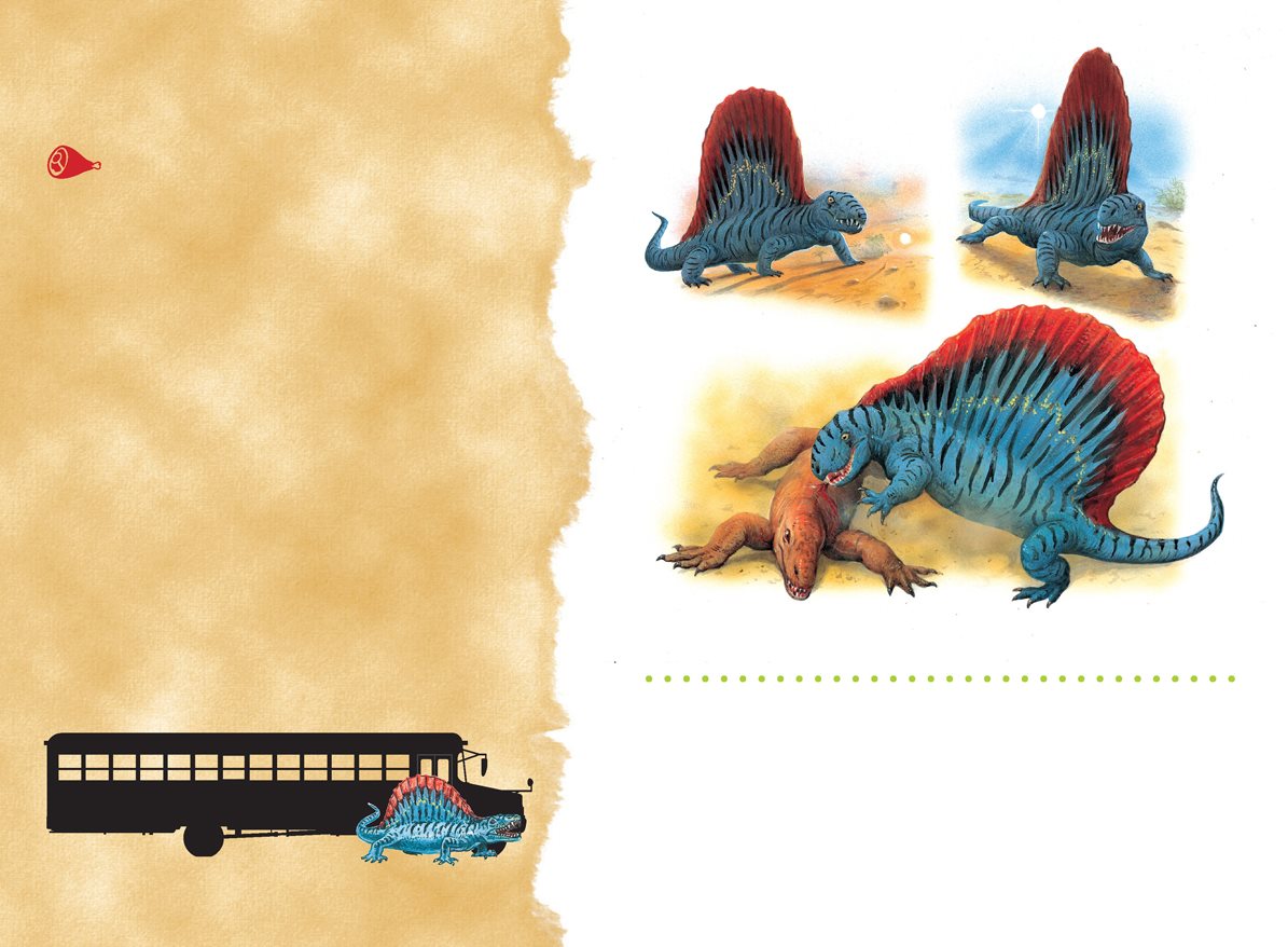 PREHISTORIC REPTILE Dimetrodon Dy-MEE-tro-don Around 280 million years ago - photo 11