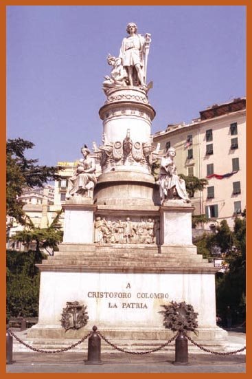 The town of Genoa Italy built this monument for Christopher Columbus In - photo 10