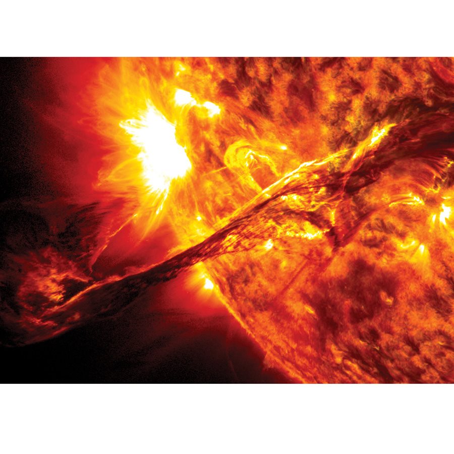 T he suns light and heat come from fires deep within it But the sun doesnt - photo 11