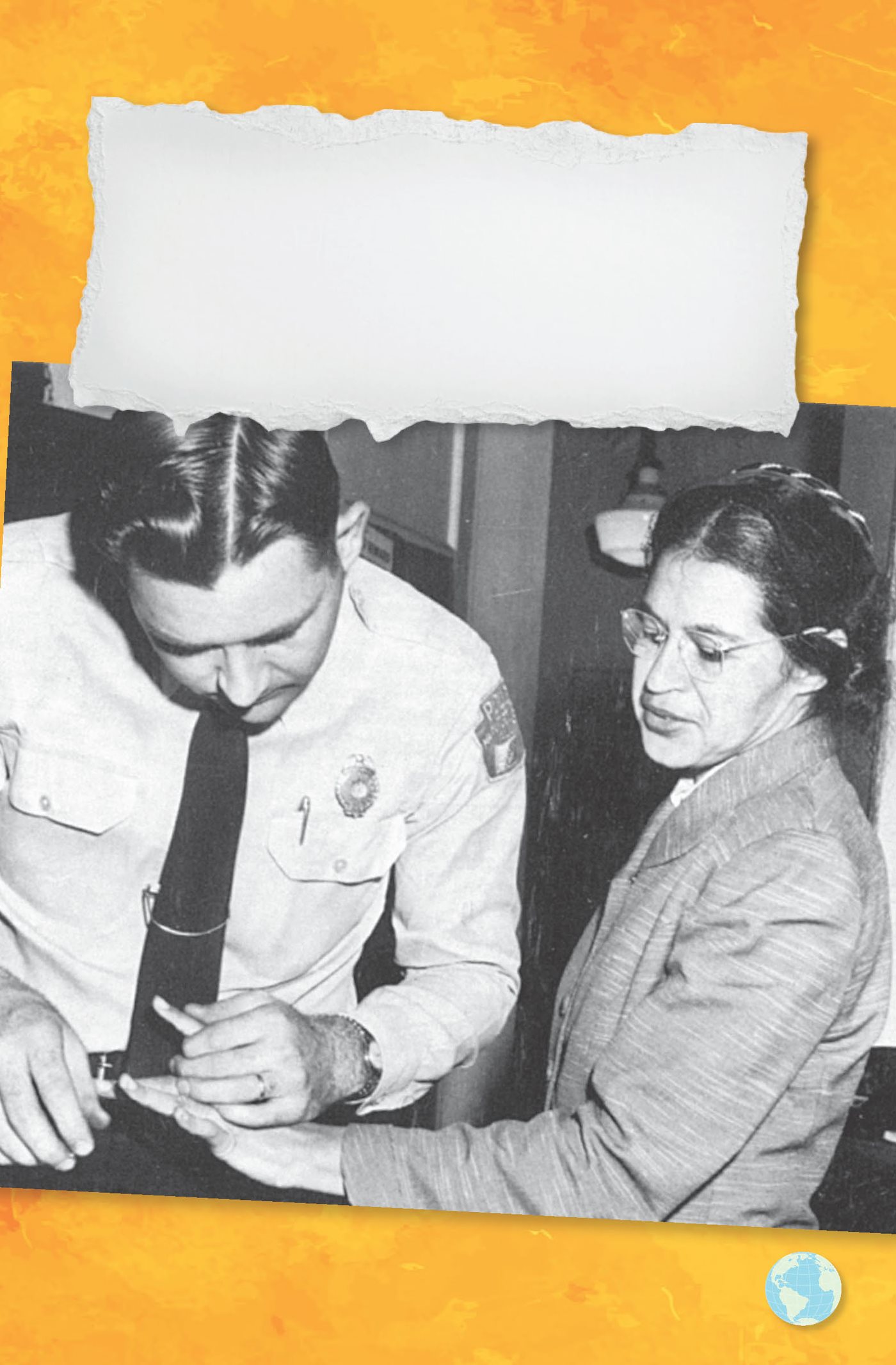 Rosa Parks Takes a Seat One day in 1955 Rosa Parks got on a bus to go home - photo 12