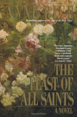 Anne Rice - The feast of All Saints