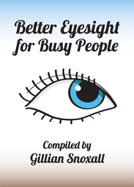 Gillian Snoxall - Better Eyesight for Busy People