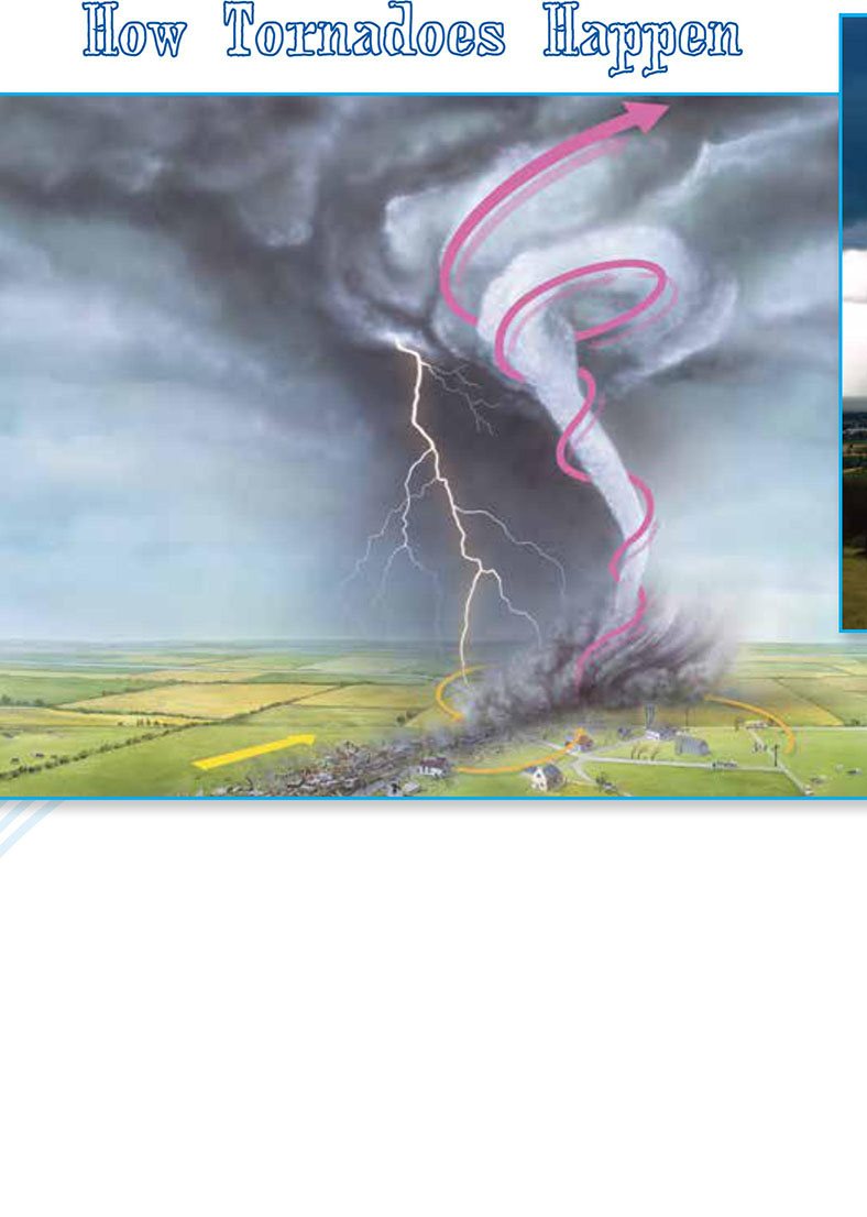 How Tornadoes Happen Tornadoes come from strong winds powerful - photo 14