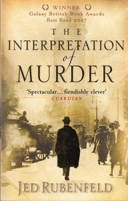 Jed Rubenfeld - The Interpretation of Murder