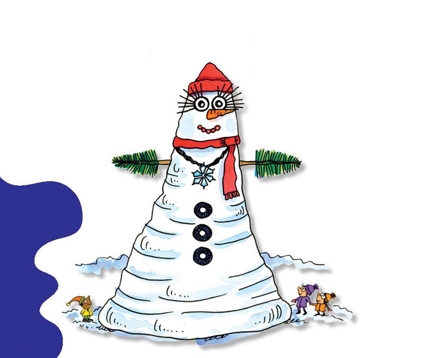 The worlds tallest snowman was actually a snowwoman Olympia the snowwoman was - photo 14