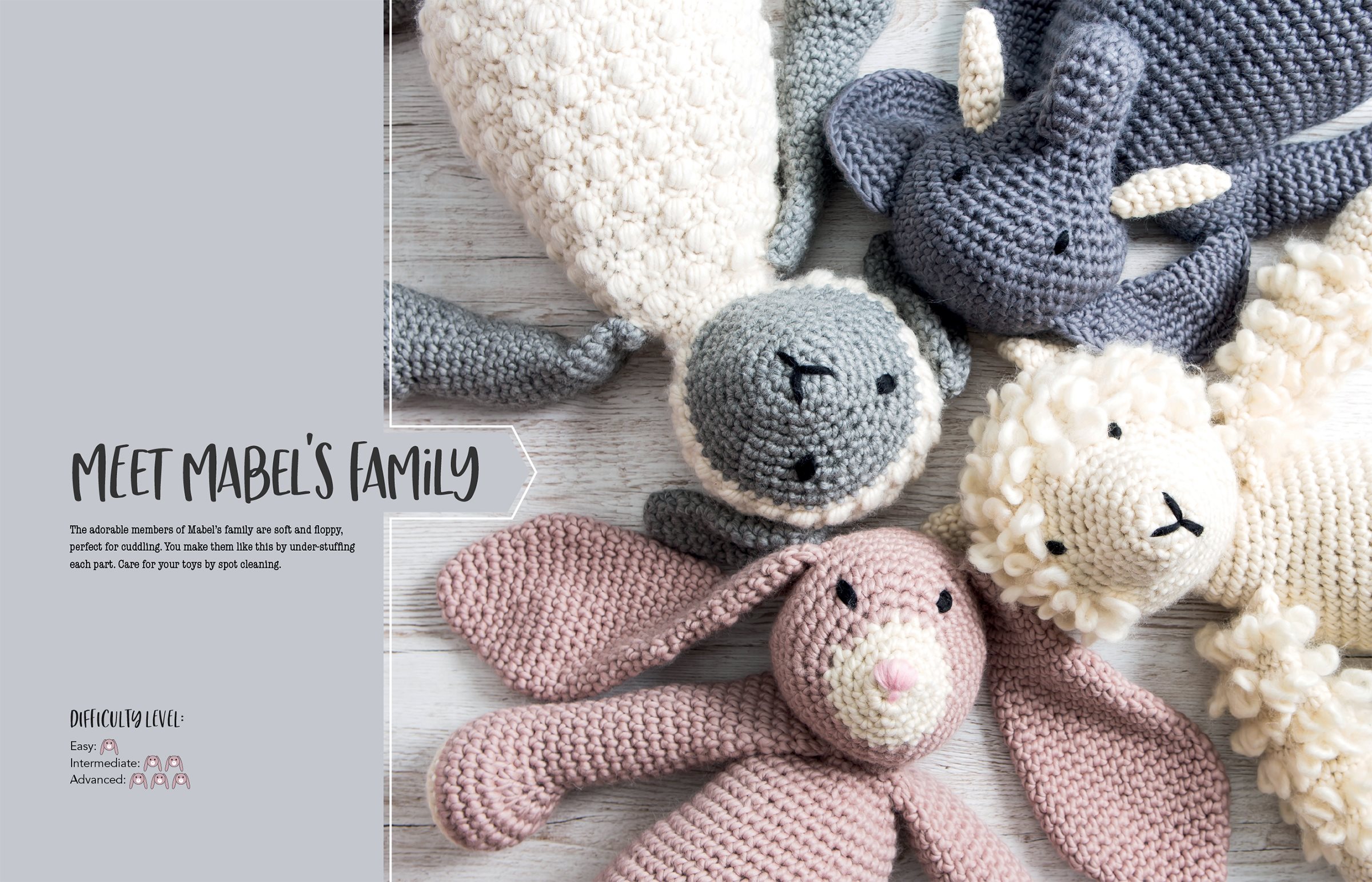 Mabel Bunny Co 15 Loveable Animals to Crochet Using Chunky Yarn - photo 38