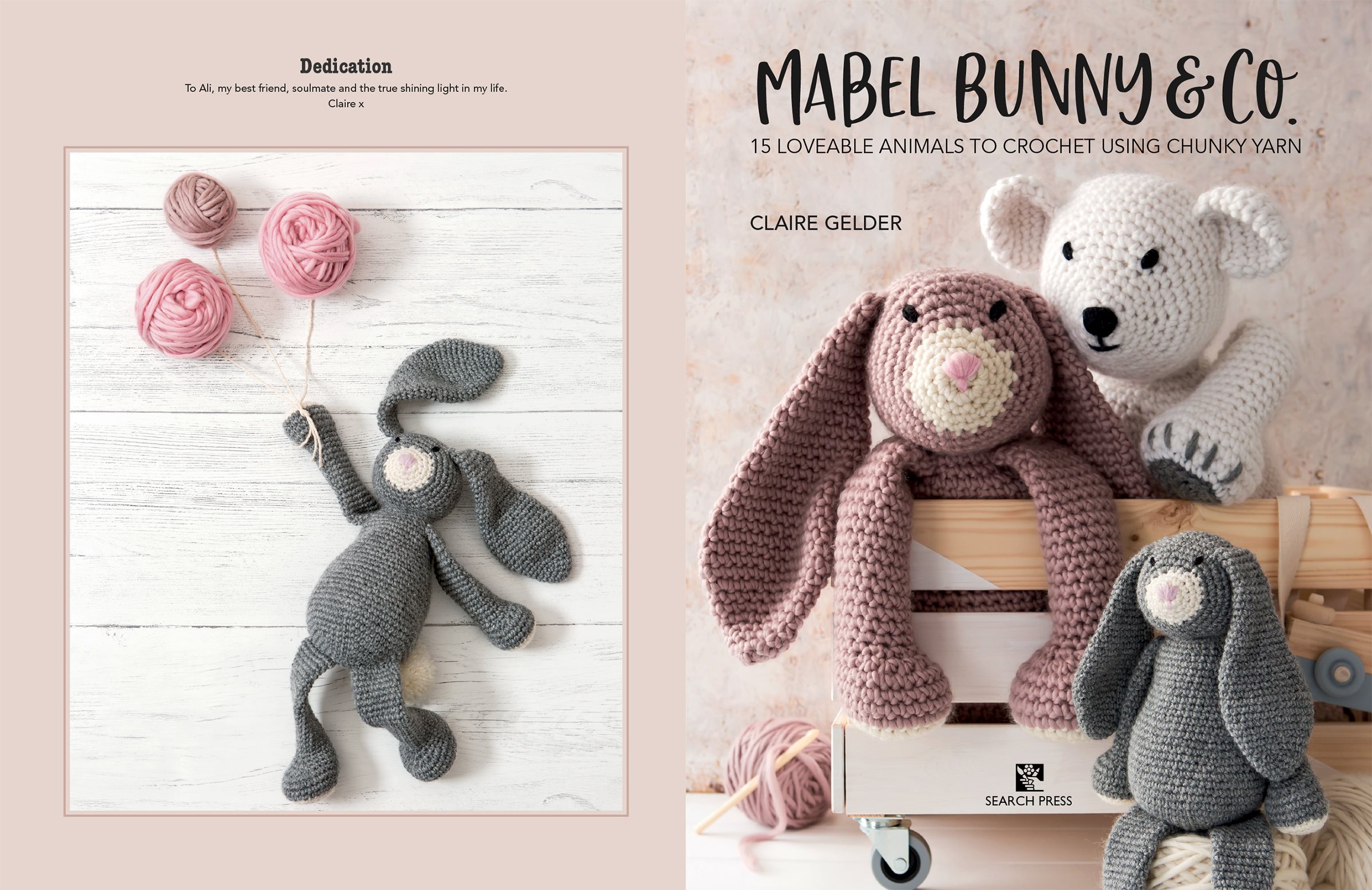 Mabel Bunny Co 15 Loveable Animals to Crochet Using Chunky Yarn - photo 4