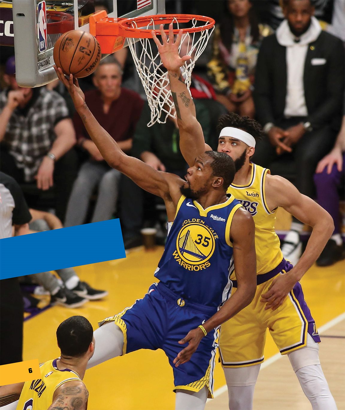 All-Star Kevin Durant goes to the hoop in a Western Conference game against the - photo 8