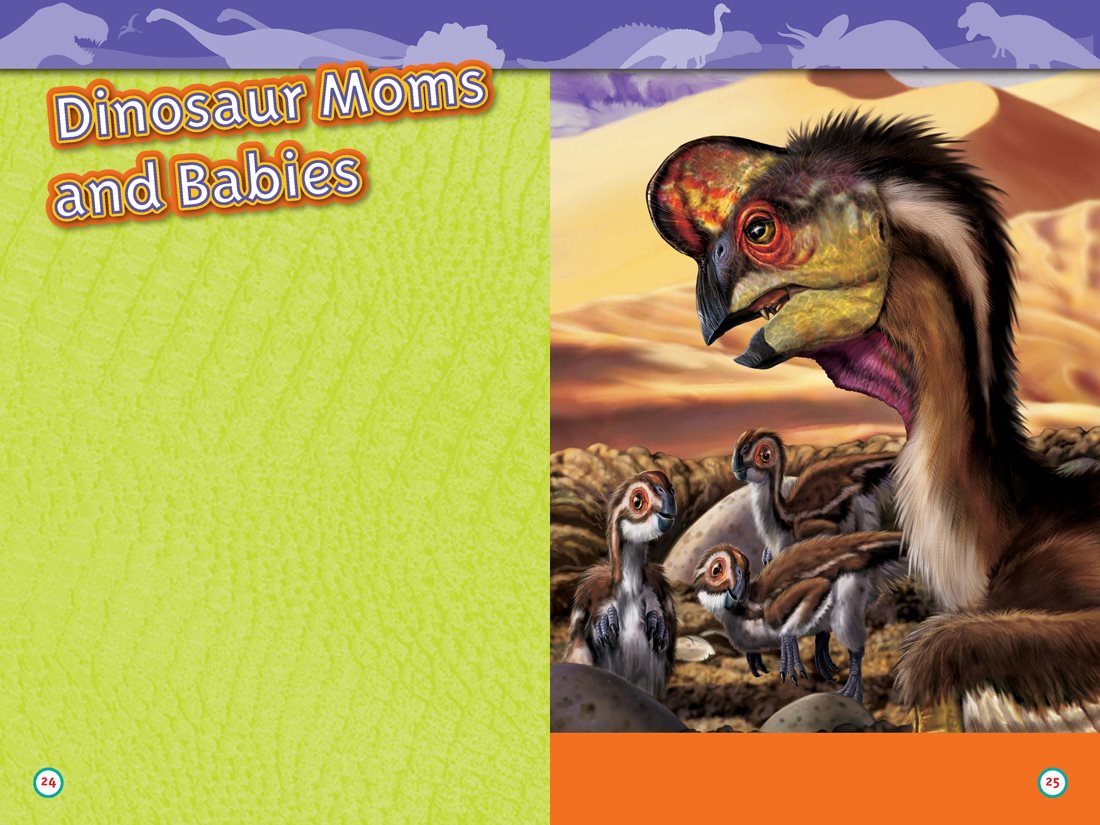 All dinosaurs even the scariest meat- eaters laid eggs and had babies - photo 14