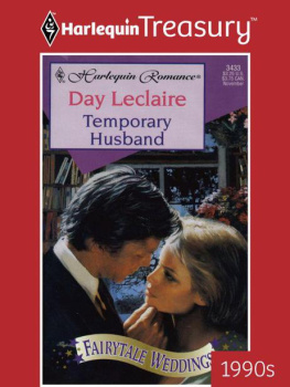 Day Leclaire Temporary Husband (Fairytale Weddings) (Harlequin Romance)