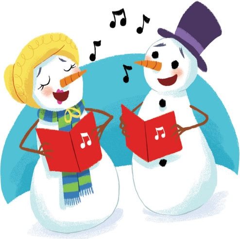 What do snowmen sing to Santa Claus Freeze a jolly good fellow What did - photo 10