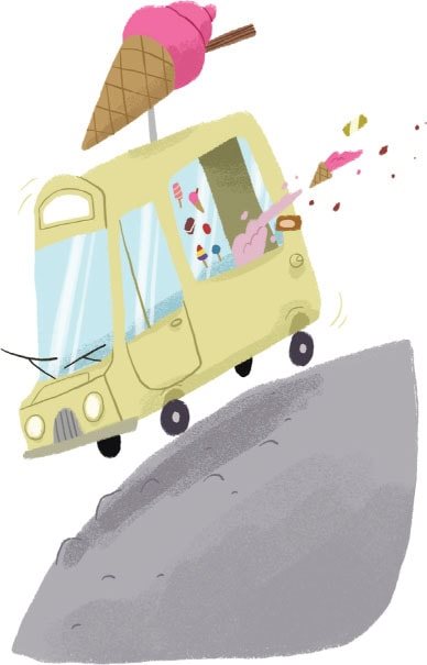 Why did the ice cream truck break down Because of the rocky road Why did - photo 34