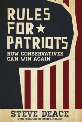 Steve Deace - Rules for Patriots: How Conservatives Can Win Again