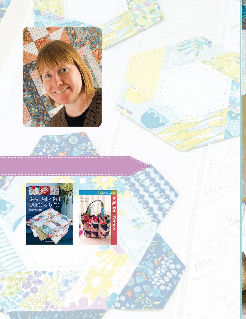 Carolyn Forster started making quilts when she was a teenager and went on to - photo 2