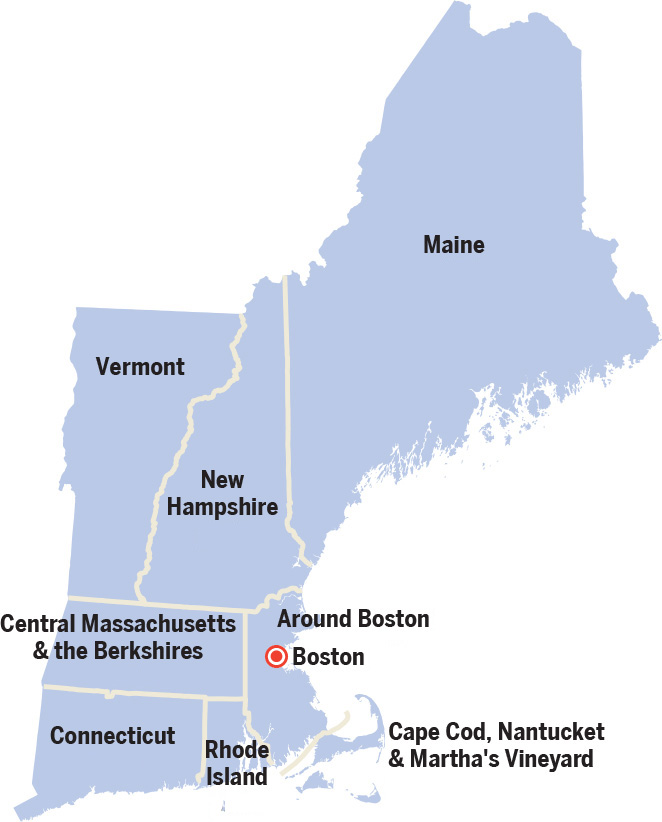 Lonely Planet New England 10 Travel Guide - photo 3