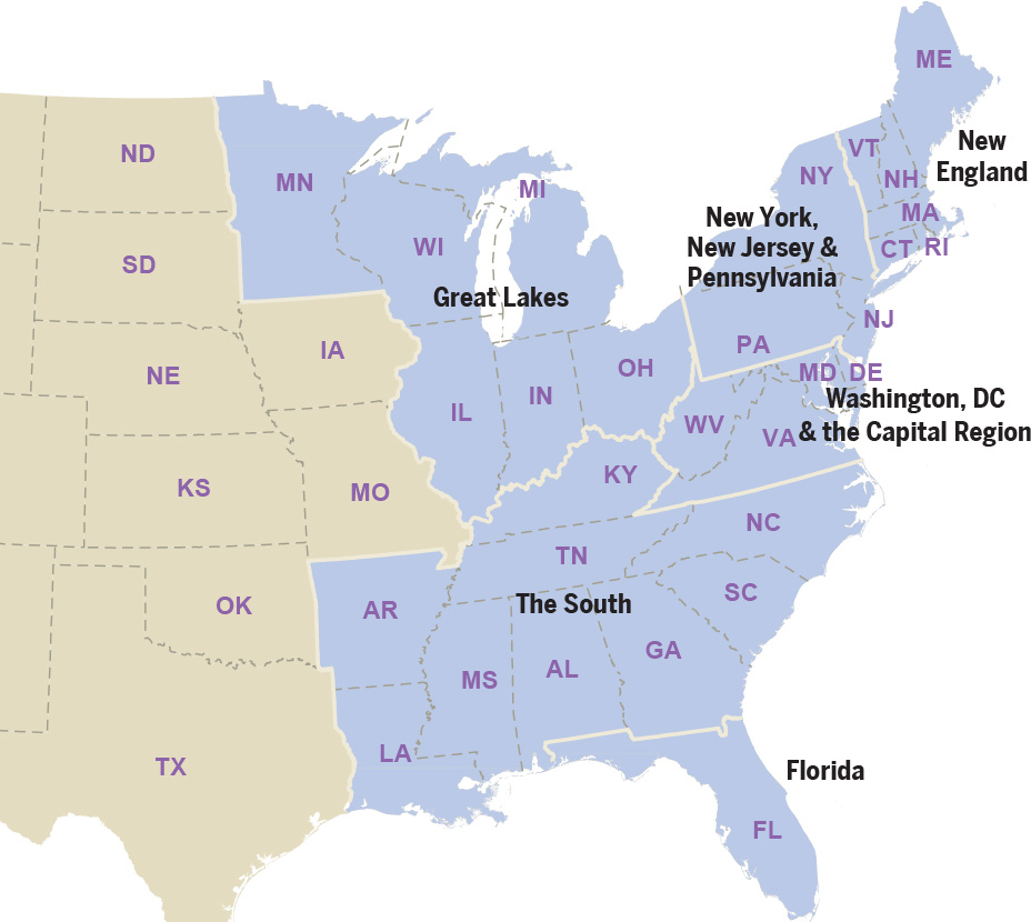 Lonely Planet Eastern USA 6 Travel Guide - photo 3